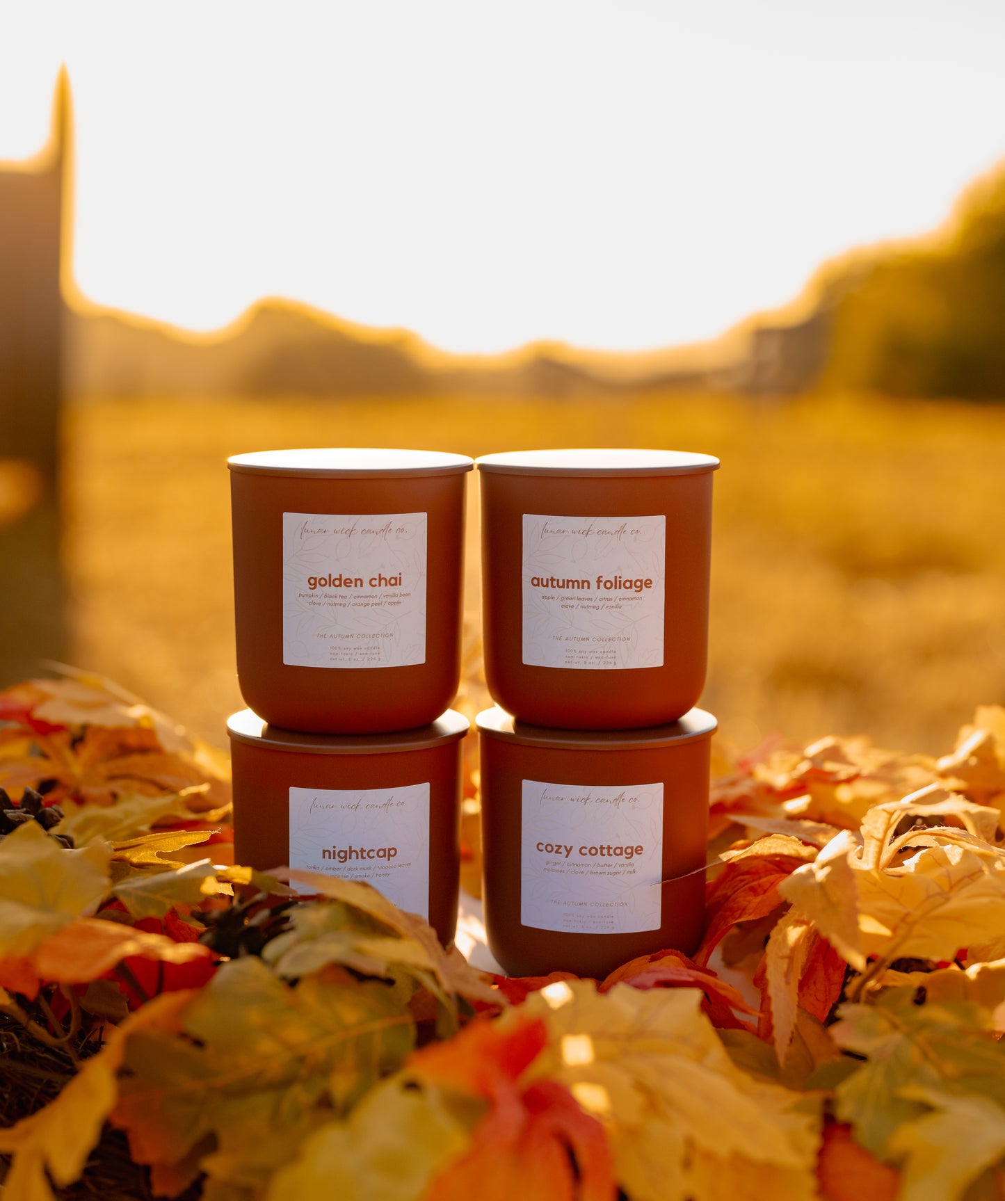 Golden Chai Candle