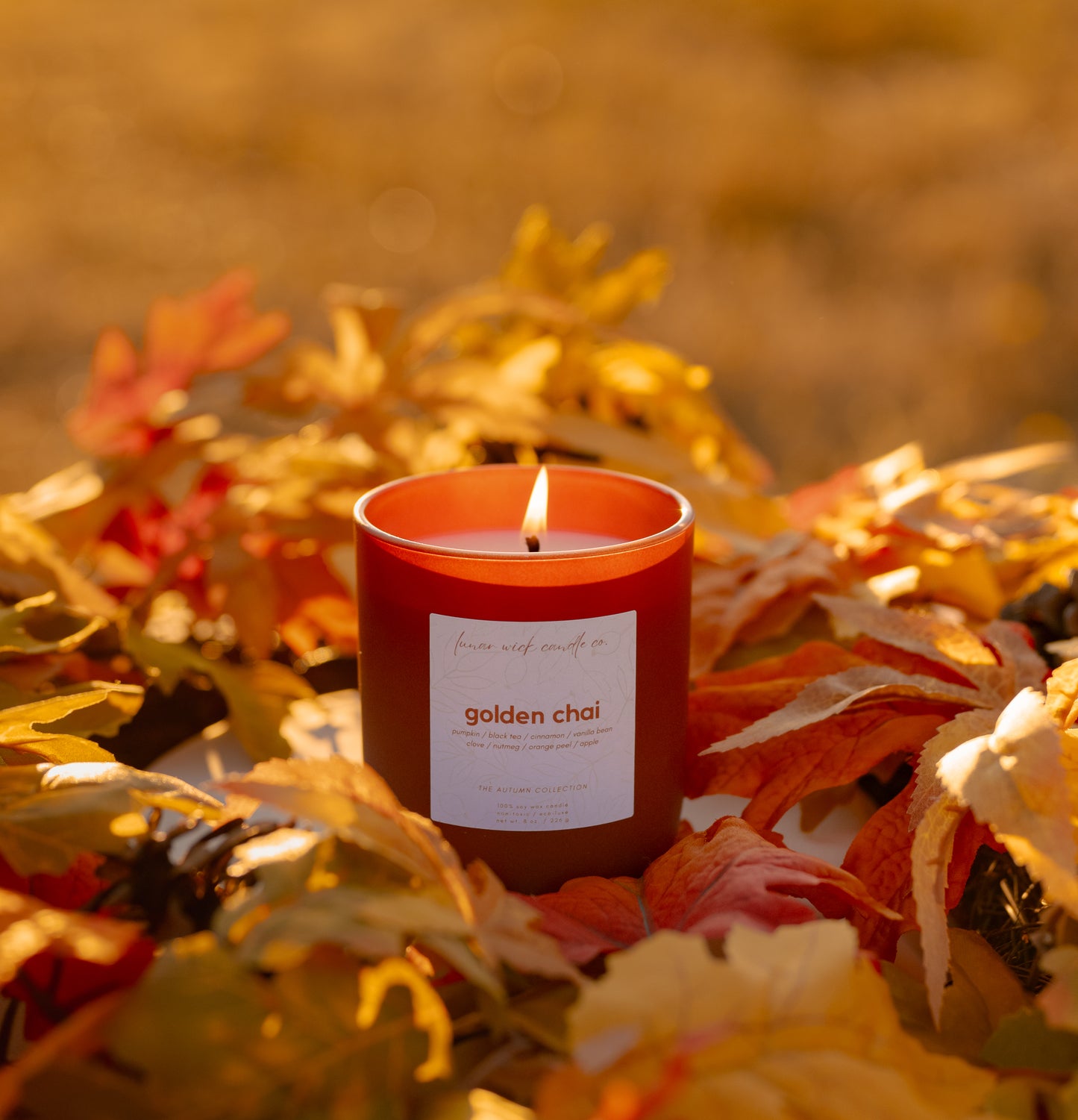 Golden Chai Candle