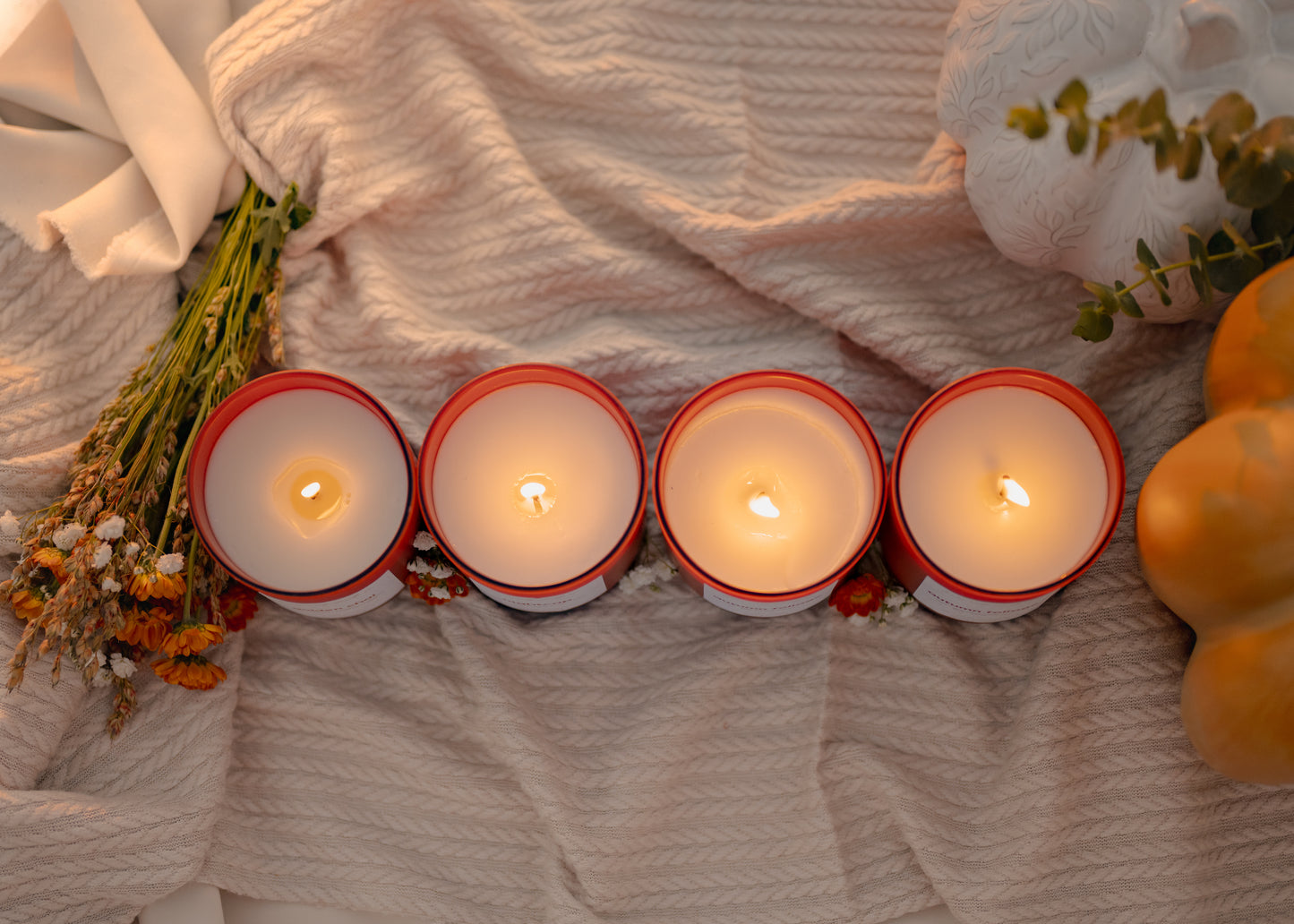 Golden Chai Candle