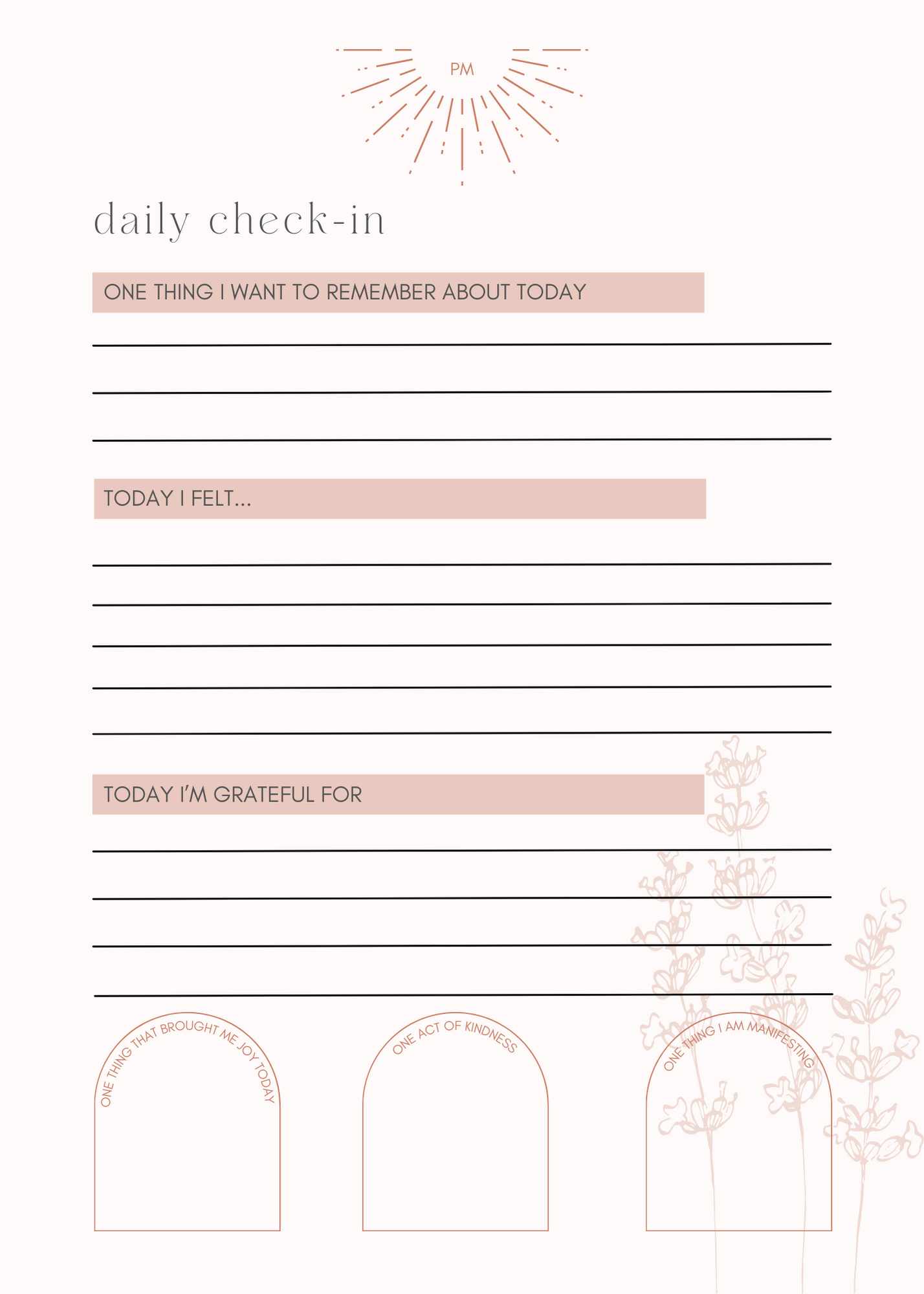 January Gratitude Journal (Digital)